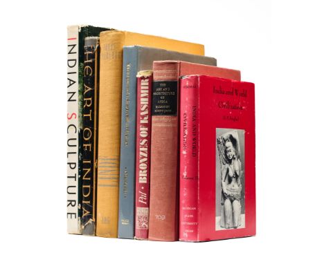 SEVEN BOOKS ON INDIAN ART comprising Louis Frederic, L'Inde: Ses Temples, Ses Sculptures; D.P. Singhal, India and World Civil