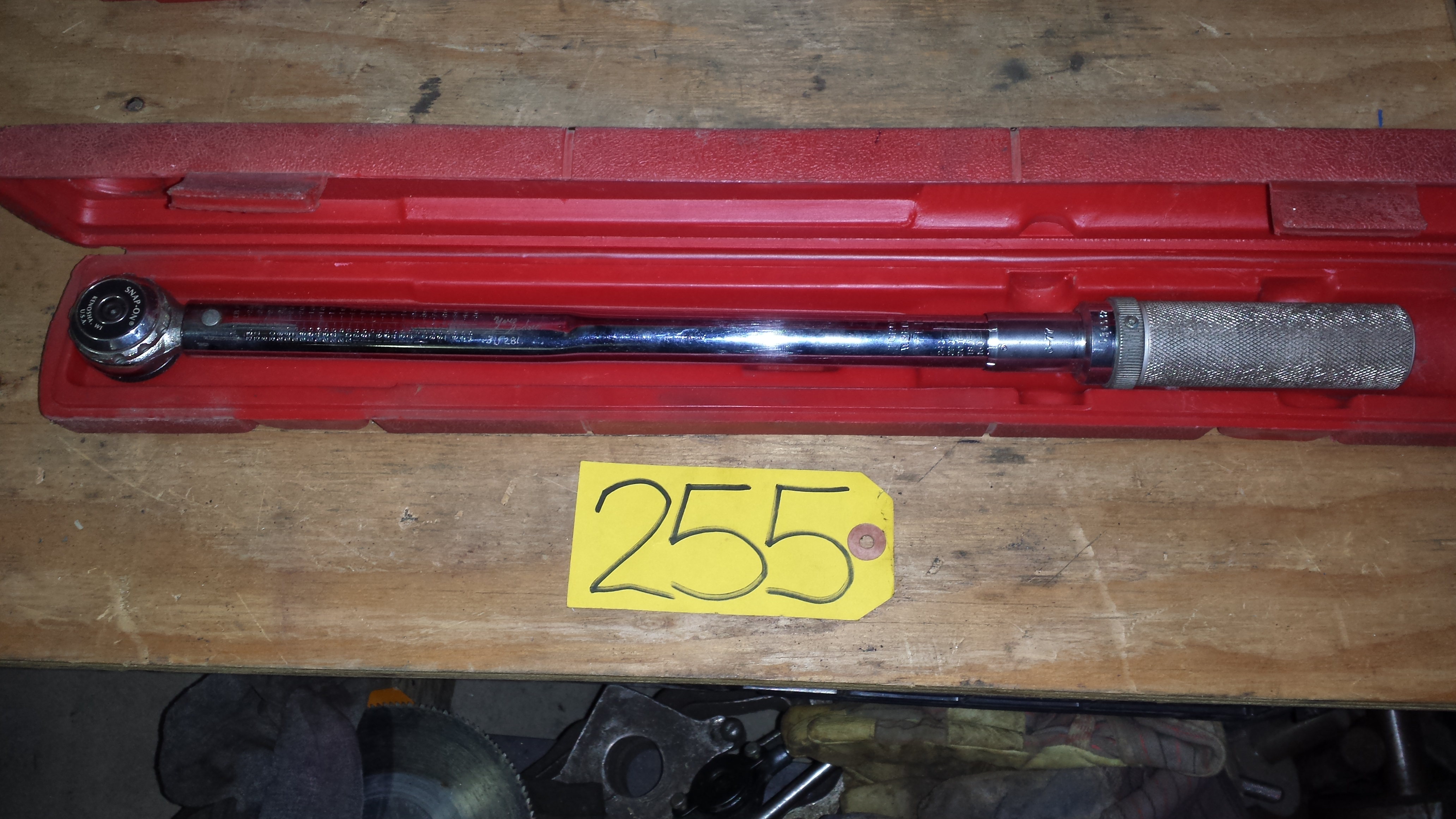 Snap On Torque Wrench 1 2 Drive 200lbs Inch   Original 