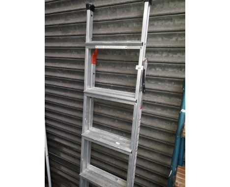 a 3 way adjustable step ladder 