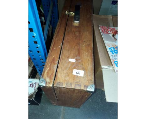 A joiners toolbox with tools