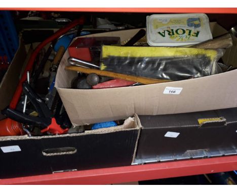 3 boxes of various tools 