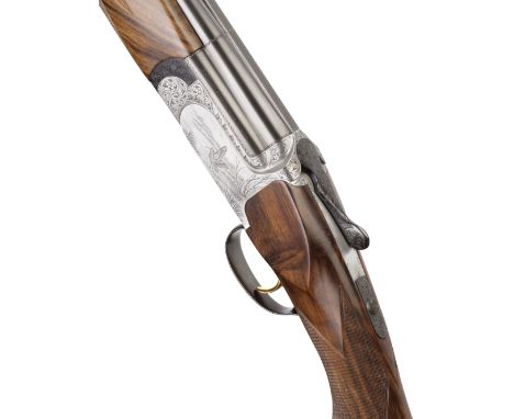 A Terzi-engraved 20-bore 'MX8/20 SC3' single-trigger over-and-under ejector gun by Perazzi, no. 110237The action-body finely 