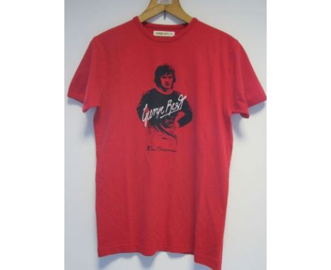 GEORGE BEST - BEN SHERMAN   George Best Limited Edition T-shirt designed by Ben Sherman and complete with original labels. Co