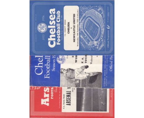CHARITY SHIELDS 1950s    Three Charity Shield programmes, 1950 England World Cup XI v F.A.Canadian Touring Team(at Chelsea), 