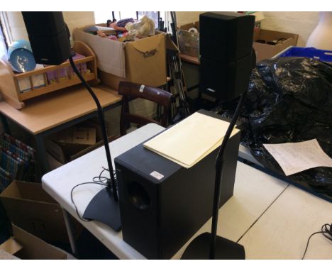 Bose acoustimass 5.III directing/reflecting surround speaker system.
