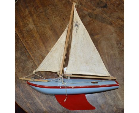 A Star Yacht model pond yacht