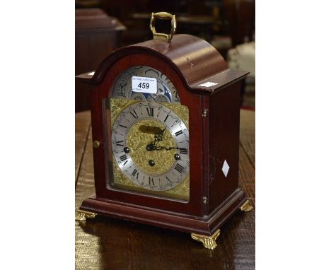 A Hermle bracket clock 