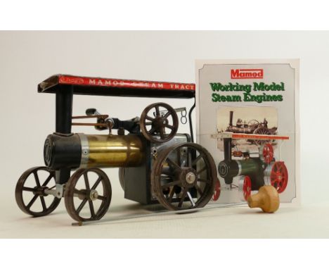 Mamod Steam TE1a Traction Engine: With original sales documents. 