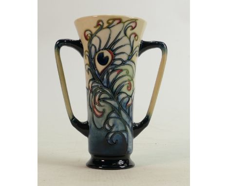 Moorcroft Floating Feather loving cup: Limited edition,  dated 2005, height 15cm. 