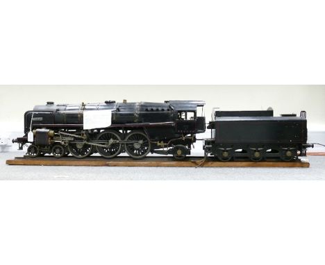 3.5" gauge live steam train locomotive BRITANNIA: Copper fire tube boiler with super heat elements, designed by L.B.S.C. of t