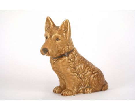A Sylvac model dog, marked to base Sylvac Made In England 1207 RD number 77850, 19.5cm
