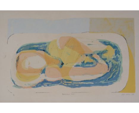 Keith Cowlam, limited edition print 'Rosemary's Bath', pencil signed and dated 1979, titled and numbered 7/9, 51cm x 78cm