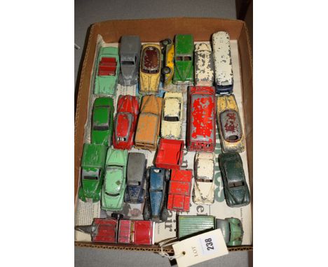 Dinky, Corgi, and other die-cast model vehicles (qty - play worn).
