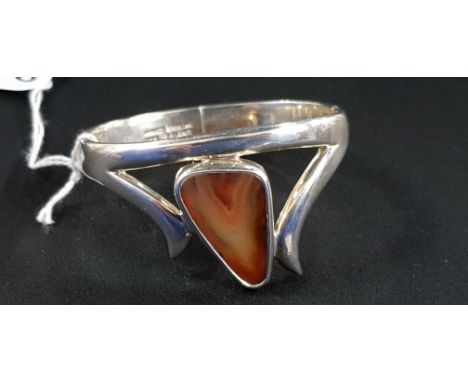 HEAVY SILVER BANGLE