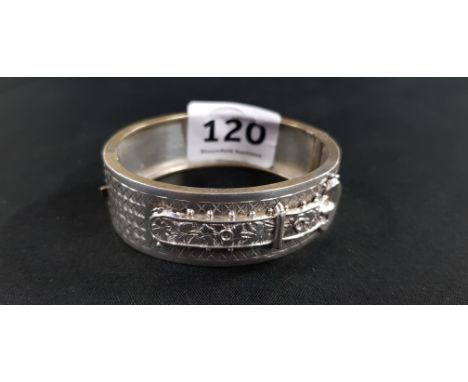 VICTORIAN BUCKLE BANGLE