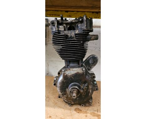 A Norton Model 50 350cc engine, no. 63073 E13 