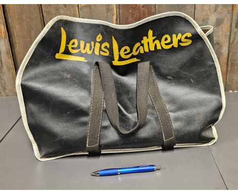 A vintage Lewis Leathers hold all 