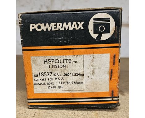 A Hepolite Powermax BSA Goldstar piston, 18527/KR +60 