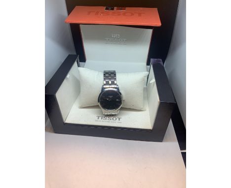 A BOXED TISSOT WRIST WATCH 