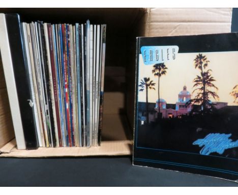 Vinyl – Over 35 LPs and 2 box sets spanning genres to include Pink Floyd x 5, Led Zeppelin II (40037 French pressing with gre