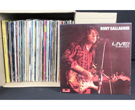 Vinyl - Over 80 Rock &amp; Pop LPs to include Rory Gallagher x 5, Jimi Hendrix x 6, Jefferson Airplane &amp; members x 6, Jet