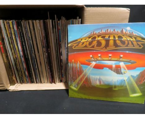 Vinyl - Over 80 Rock / Prog / Folk Rock LPs and 1 box set to include Ramases, Nick Drake, Terry Reid, Curved Air, Spooky Toot