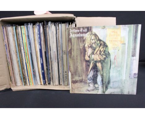 Vinyl - Over 80 Rock &amp; Pop LPs to include Jethro Tull x 7, Fleetwood Mac, Cream x 2, Ian Hunter, ELO, Kate Bush, Band Of 