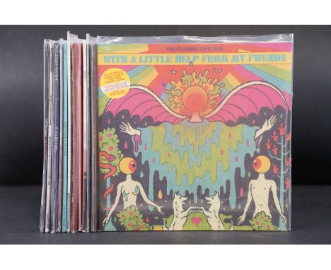 Vinyl - 11 Indie / Alternative / Rock / Psych LP’s and one 12” to include: The Flaming Lips – With A Little Help From My Fwen