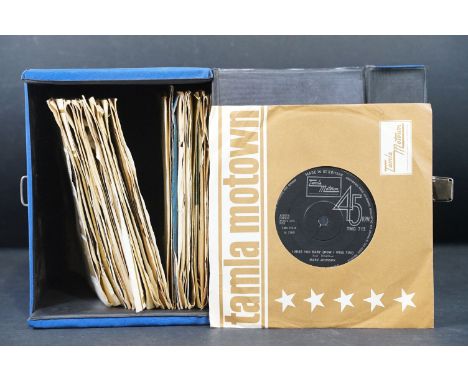 Vinyl - 41 Soul 7" singles on Motown to include Marv Johnson, The Elgins, The Contours, Marvin Gaye, The Isley Brothers, Jr W