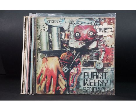 Vinyl - 9 Frank Zappa / Captain Beefheart / Mothers Of Invention LPs to include Burnt Weeney Sandwich (original UK steamboat 