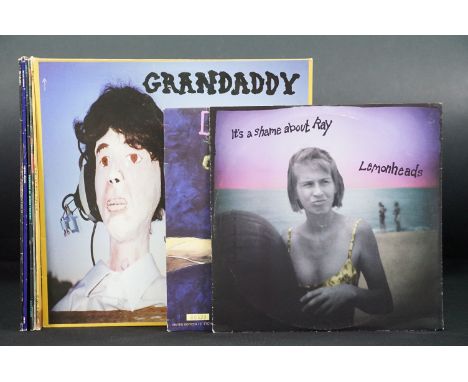 Vinyl - 6 Alternative Rock / Hardcore original pressing LP’s by US bands and 2 x 10” singles to include - Grandaddy – Under T