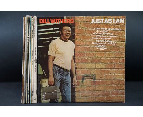 Vinyl - 15 Soul / Funk / R&amp;B LPs to include Bill Withers, Jordan (factory sample), Chuck Jackson &amp; Maxine Brown (US W
