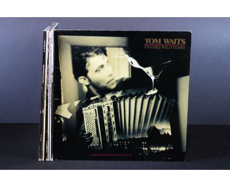 Vinyl - 7 Tom Waits LPs to include Franks Wild Years, Foreign Affairs, One From The Heart, Bounced Cheque, Swordfishtrombones