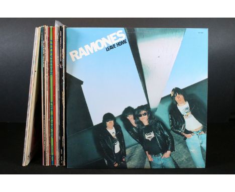 Vinyl - 16 Punk / Post Punk / New Wave LP’s by US bands and artists to include: Ramones – Leave Home (EU limited edition 180g