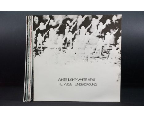 Vinyl - 8 The Velvet Underground / Lou Reed LP’s to include: White Light/White Heat (UK 1984), Loaded (German), The Best Of T