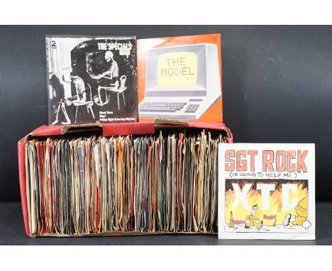 Vinyl - Over 150 Rock, Pop &amp; Soul 7" singles to include The Specials, Kraftwerk, Rufus Thomas, Jimmy Ruffin, XTC, Blondie