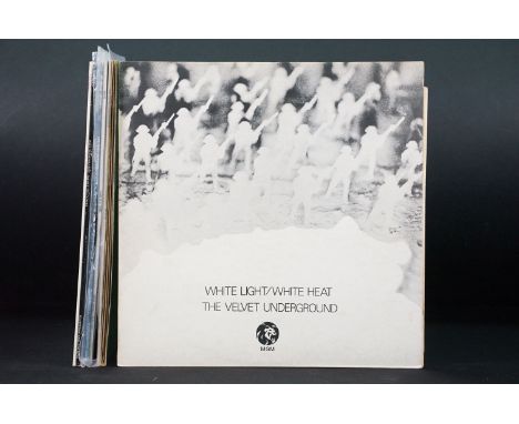 Vinyl - 8 Velvet Underground &amp; members LPs to include White Light White Heat, 1969 The Velvet Underground With Lou Reed, 