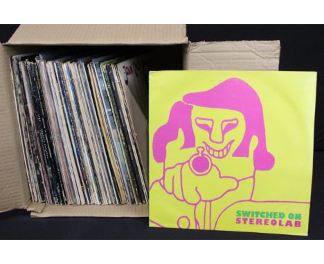 Vinyl - Over 60 Rock &amp; Pop LPs to include Stereolab, John Cale, Steve Hillage, The Hollies, Freddie &amp; Hubbard, Steppe