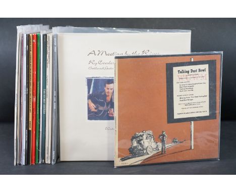 Vinyl - 17 Folk / Blues / Indian LP’s to include: Ry Cooder &amp; V.M. Bhatt – A Meeting By The River (Analogue Productions –
