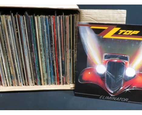 Vinyl - Approx 80 Rock &amp; Pop LPs to include Love, Black Sabbath, Audience (pink Charisma), Caravan Waterloo Lily (brown s