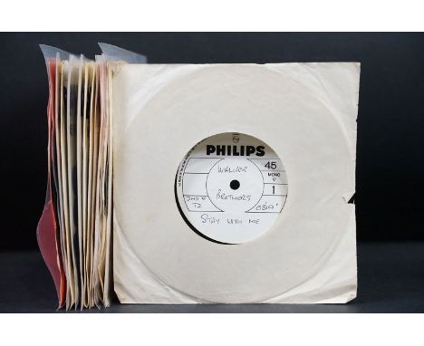 Vinyl / Acetate - The Walker Brothers and members - 2 Acetates and 13 x 7” singles to include: Stay With Me (Philips one side