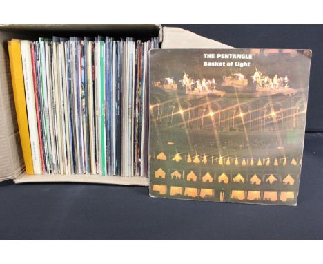 Vinyl - Over 75 Rock &amp; Pop LPs and 2 box sets to include The Pentangle x 2, The Band, Van Der Graaf Generator, Jethro Tul