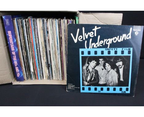 Vinyl - Over 75 Rock &amp; Pop LPs and 1 box set to include The Velvet Underground, RNDM (Pearl Jam related), The Rolling Sto