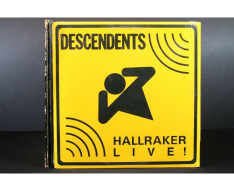 Vinyl - 3 US pressing Punk / Hardcore LP’s and one 12" to include - Descendents – Hallraker (SST Records – SST 205, US 1990 g