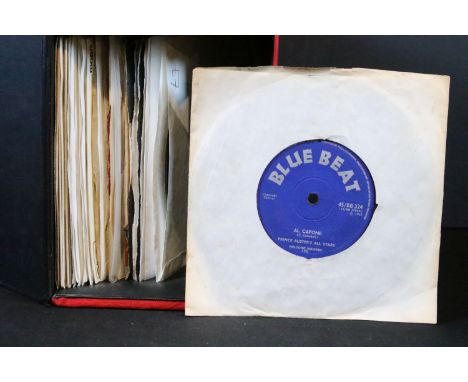 Vinyl - 34 Reggae / Soul 7" singles to include Prince Buster x 4, The Pioneers, Desmond Dekker, Carl Carlton (promo), Mary We