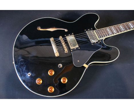 Guitar - Vintage VSA semi acoustic electric guitar 