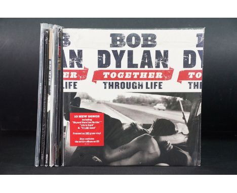 Vinyl - 6 Bob Dylan LPs to include Together Through Life (2LP 180g 88697 43893 1), Side Tracks (ltd edn numbered 000637, MOVL