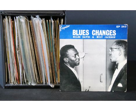 Vinyl - Over 50 Jazz EPs to include Miles Davis x 4, Sonny Rollins, Cannonball Adderley, Gerry Mulligan, Wardell Gray, Charli