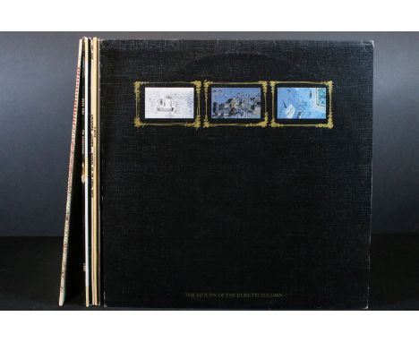 Vinyl - 8 Post Punk / New Wave LP’s to include: The Durutti Column – The Return Of The Durutti Column (Factory – FACT 14, UK 