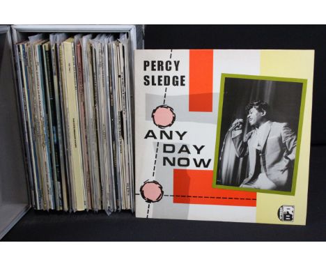 Vinyl - 44 Soul / Funk / Disco LPs &amp; 1 box set to include Percy Sledge, Sly &amp; The Family Stone x 4, Jr Walker &amp; T